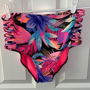 With tags Hollister High-Waisted Swimsuit bottoms